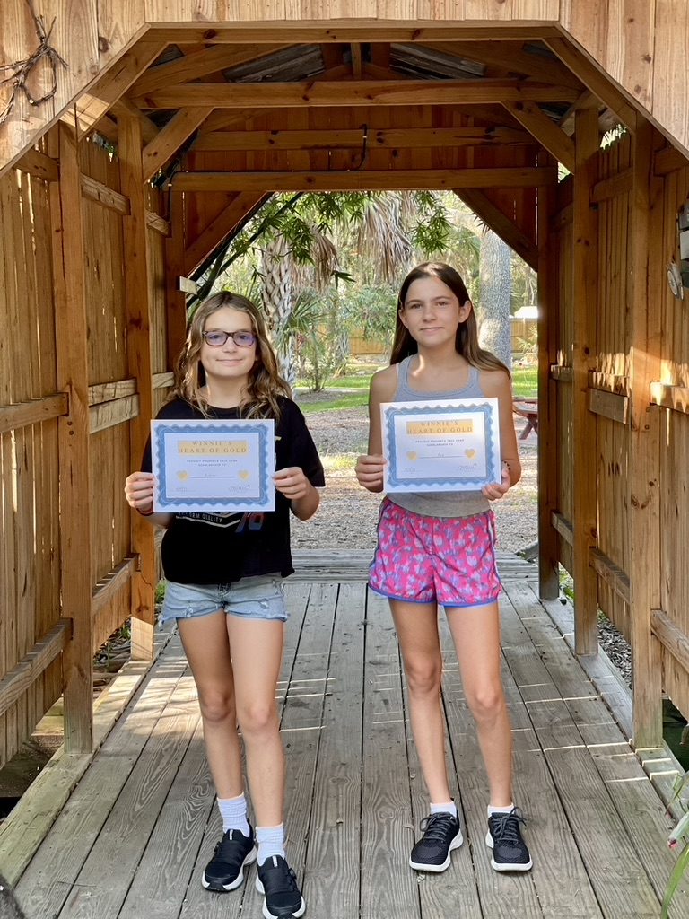 Winnie's Heart of Gold scholarship recipient